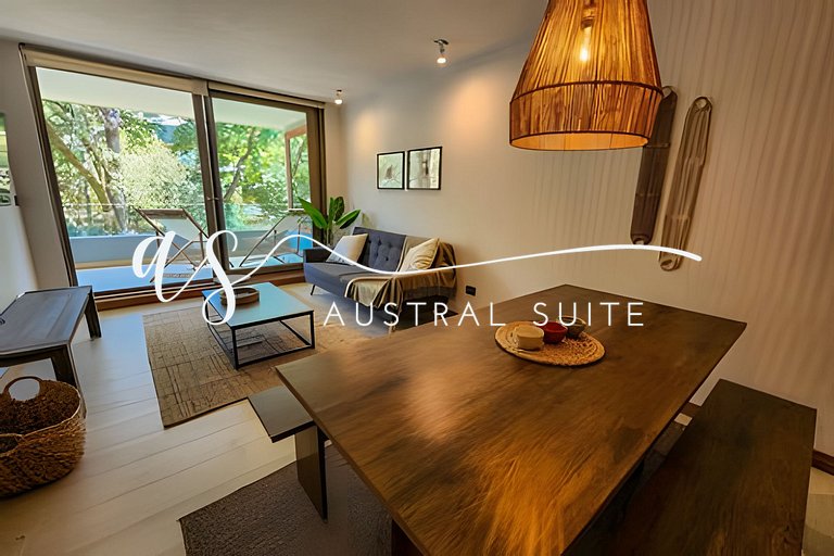 Grande apartamento na beira do lago