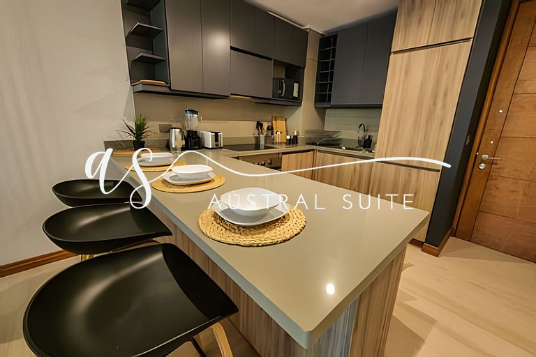 Grande apartamento na beira do lago