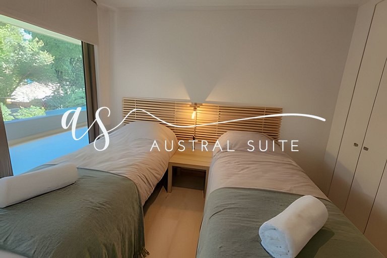 Grande apartamento na beira do lago