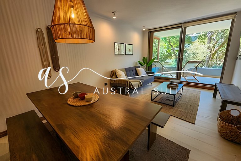 Apartamento em primeira linha na Praia Pucon