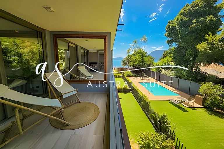 Frontline apartment on Pucon Beach