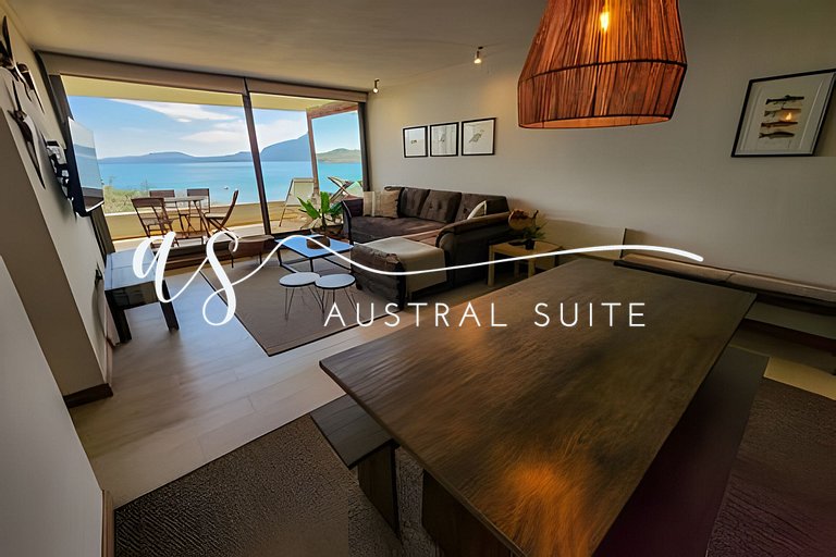 Apartamento único em frente à Praia Pucón