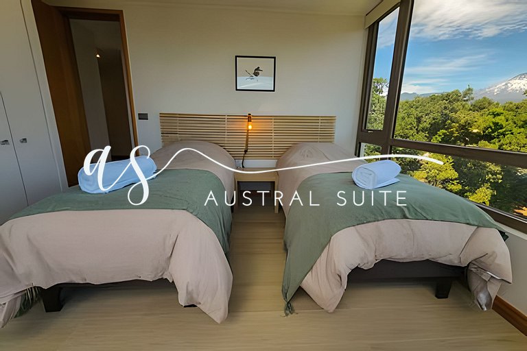 Unique apartment facing Pucón Beach