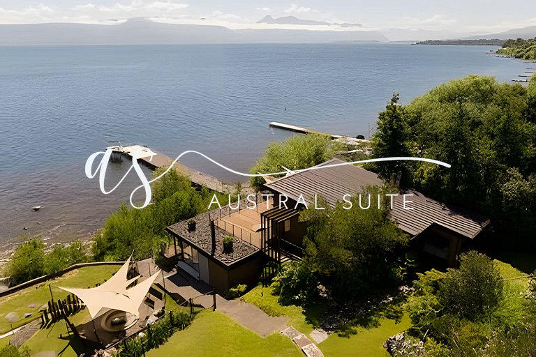 Lakeside houses, padel court