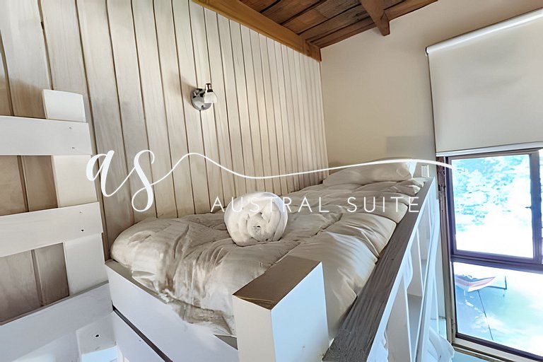 Casas à beira do lago, campo de padel