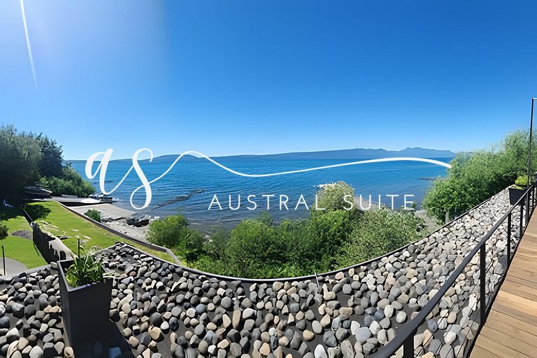 Lakeside houses, padel court