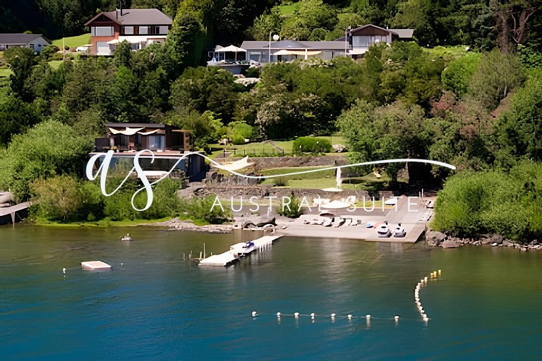 3 casas incríveis para 24 hóspedes à beira do lago