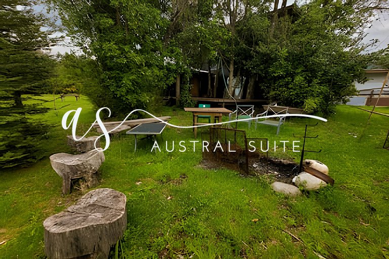 Plot just steps away from the river