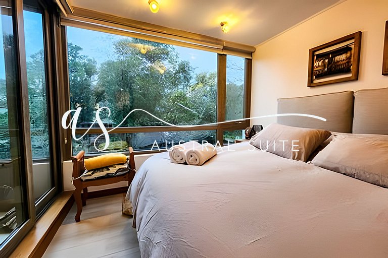 Apartamento Privado Central, na praia