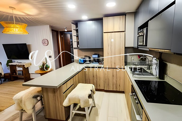 Apartamento Privado Central, na praia