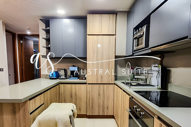 Apartamento Privado Central, na praia