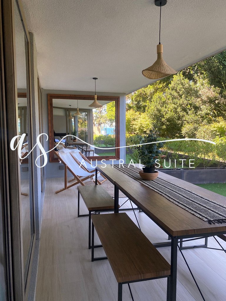 Frontline apartment on Pucon Beach