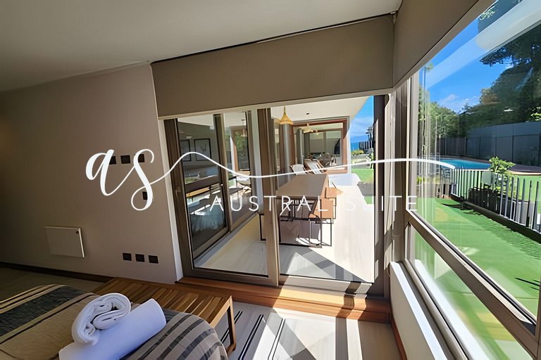 Departamento central y acceso al Lago