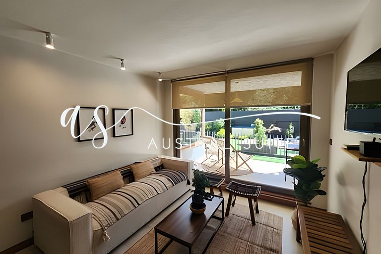 Departamento central y acceso al Lago