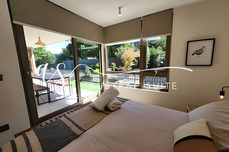 Departamento central y acceso al Lago