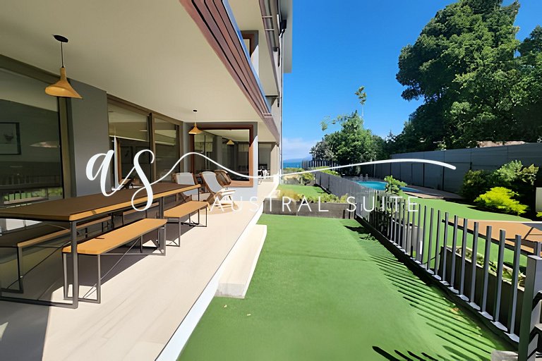 Departamento central y acceso al Lago