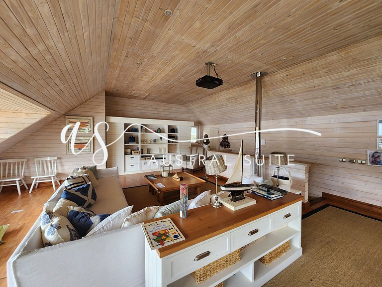 Parcela con 3 casas y 22 personas Lago Colico