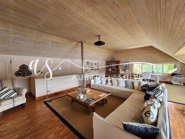 Parcela con 3 casas y 24 personas Lago Colico