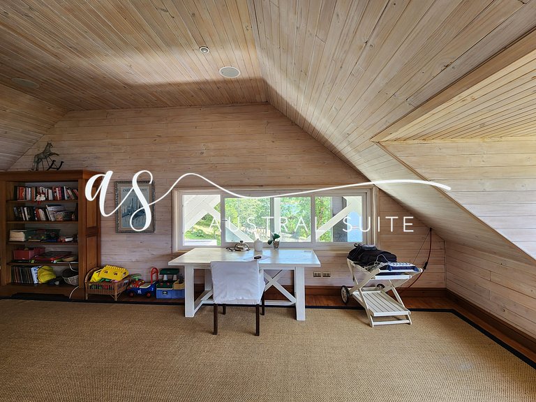 Parcela con 3 casas y 22 personas Lago Colico