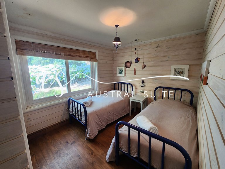 Parcela con 3 casas y 24 personas Lago Colico