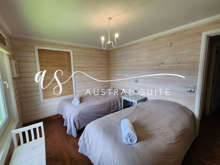 Parcela con 3 casas y 24 personas Lago Colico