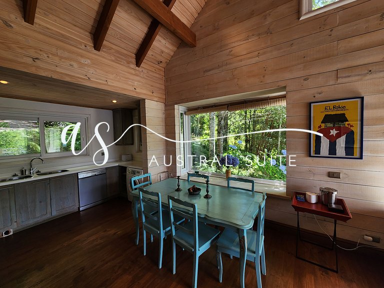 Parcela con 3 casas y 22 personas Lago Colico