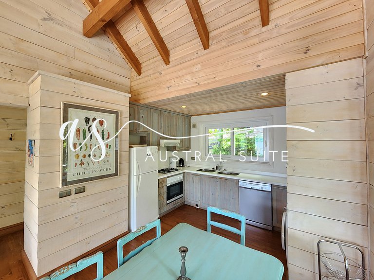 Parcela con 3 casas y 22 personas Lago Colico