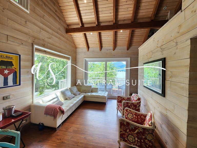 Parcela con 3 casas y 22 personas Lago Colico