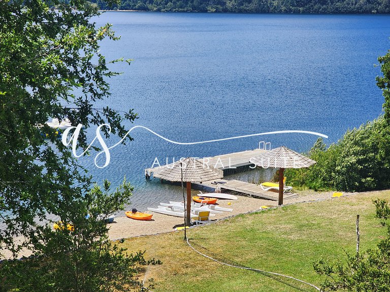 Parcela con 3 casas y 24 personas Lago Colico