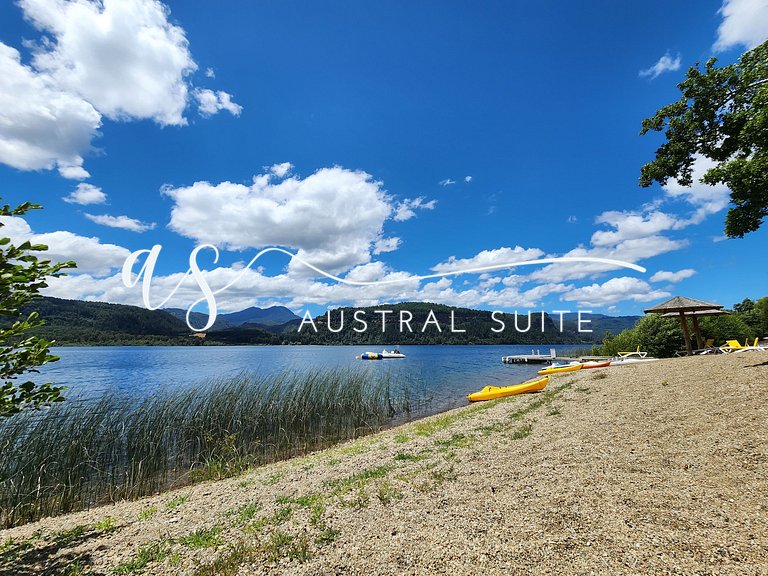 Parcela con 3 casas y 22 personas Lago Colico