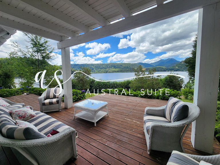 Parcela con 3 casas y 22 personas Lago Colico