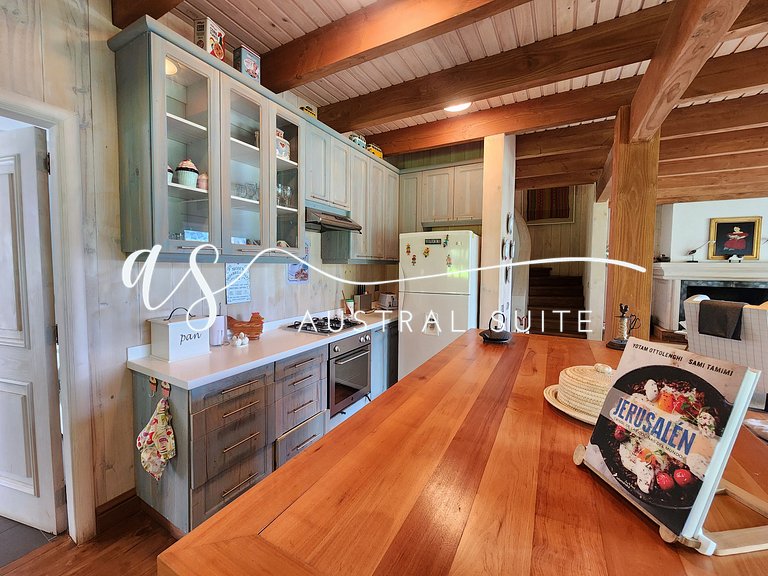 Parcela con 3 casas y 22 personas Lago Colico