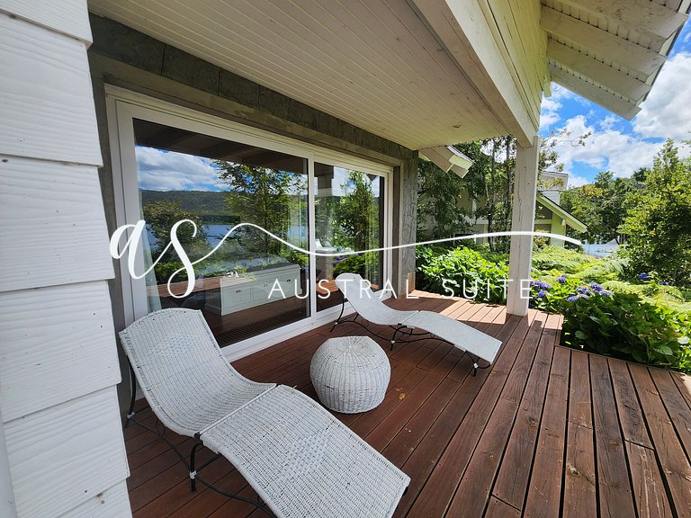 Parcela con 3 casas y 22 personas Lago Colico