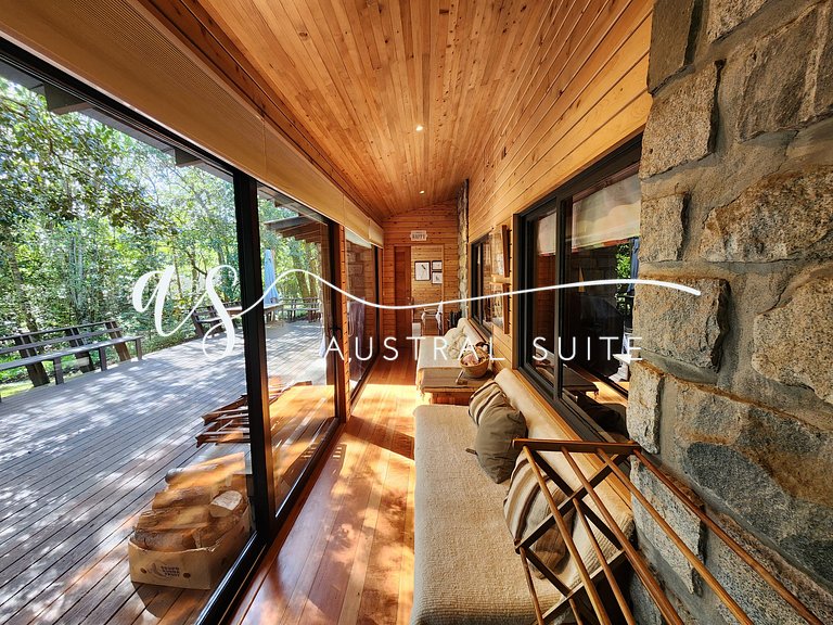 Casa acolhedora com praia e lago