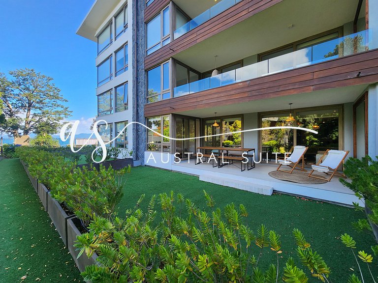 Frontline apartment on Pucon Beach