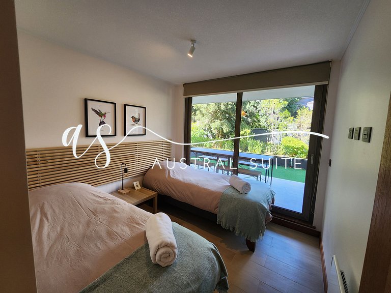 Frontline apartment on Pucon Beach