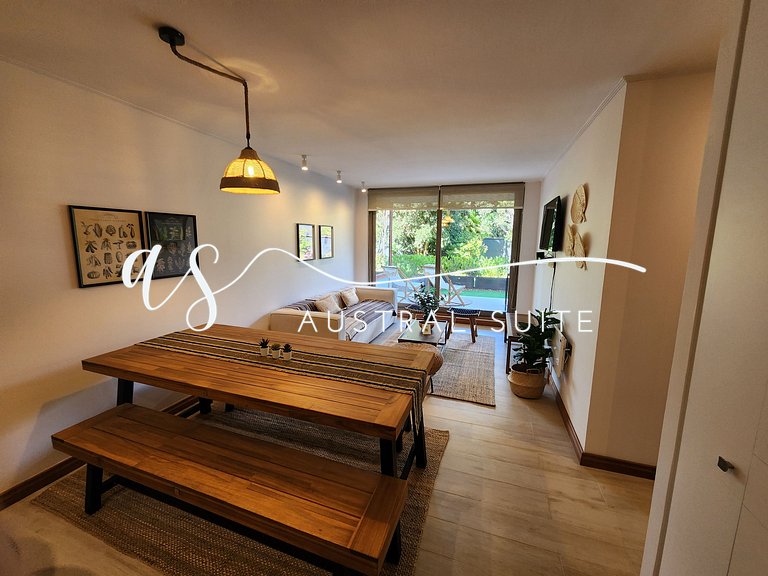 Frontline apartment on Pucon Beach