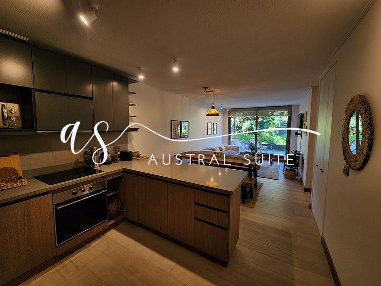 Apartamento em primeira linha na Praia Pucon