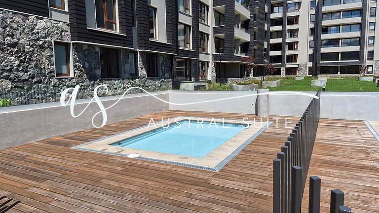 Apartamento familiar moderno em La Poza de Pucón