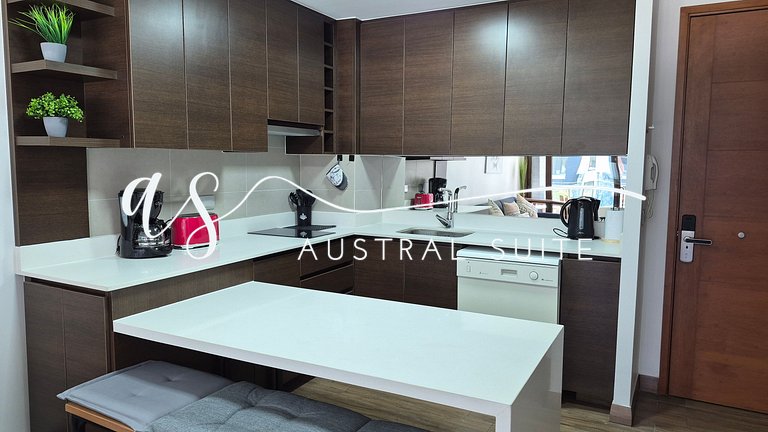 Modern family apartment in La Poza de Pucón